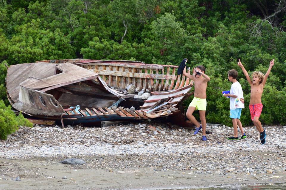 CTS Family Sailing Holidays Greece kids Pirates
