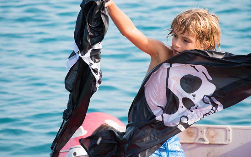 CTS Family Sailing Holidays Greece kids Pirates